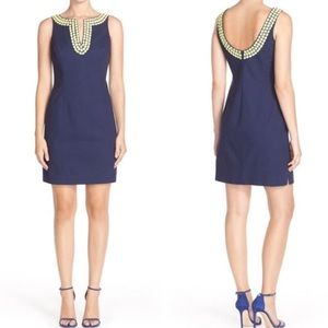 Lilly Pulitzer Blair Jacqùard Beaded Shift Dress